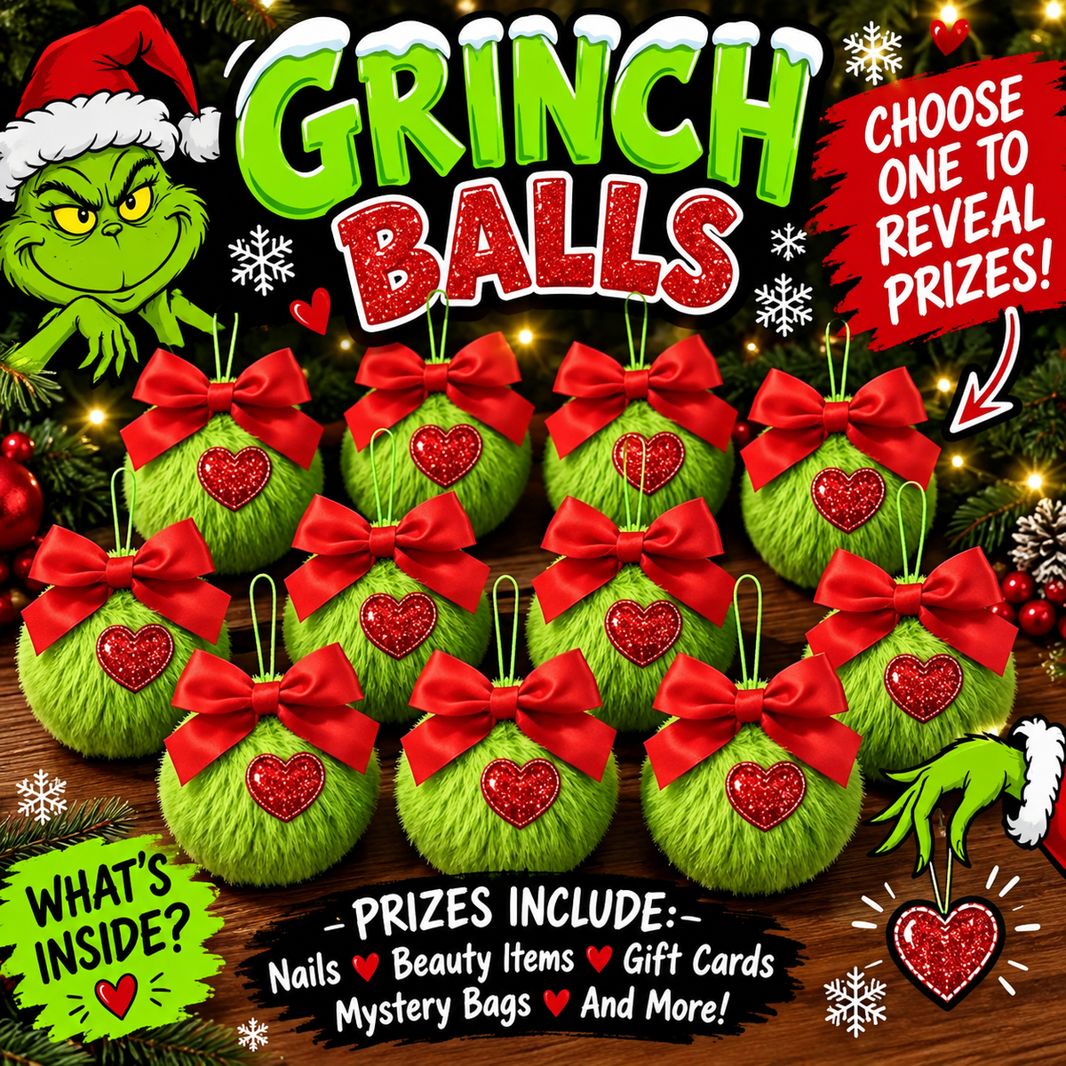 Grinch balls