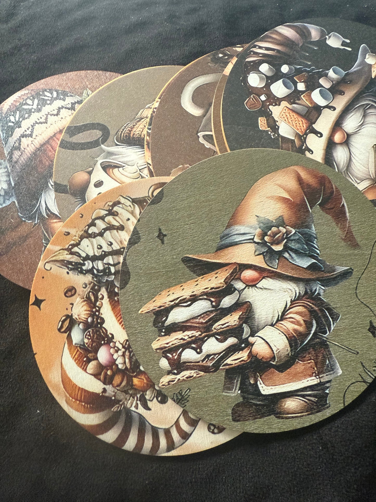 Game coaster set mystery
